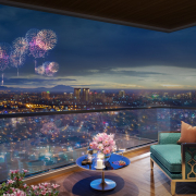 Pearl Residence Ban công view Thành phố