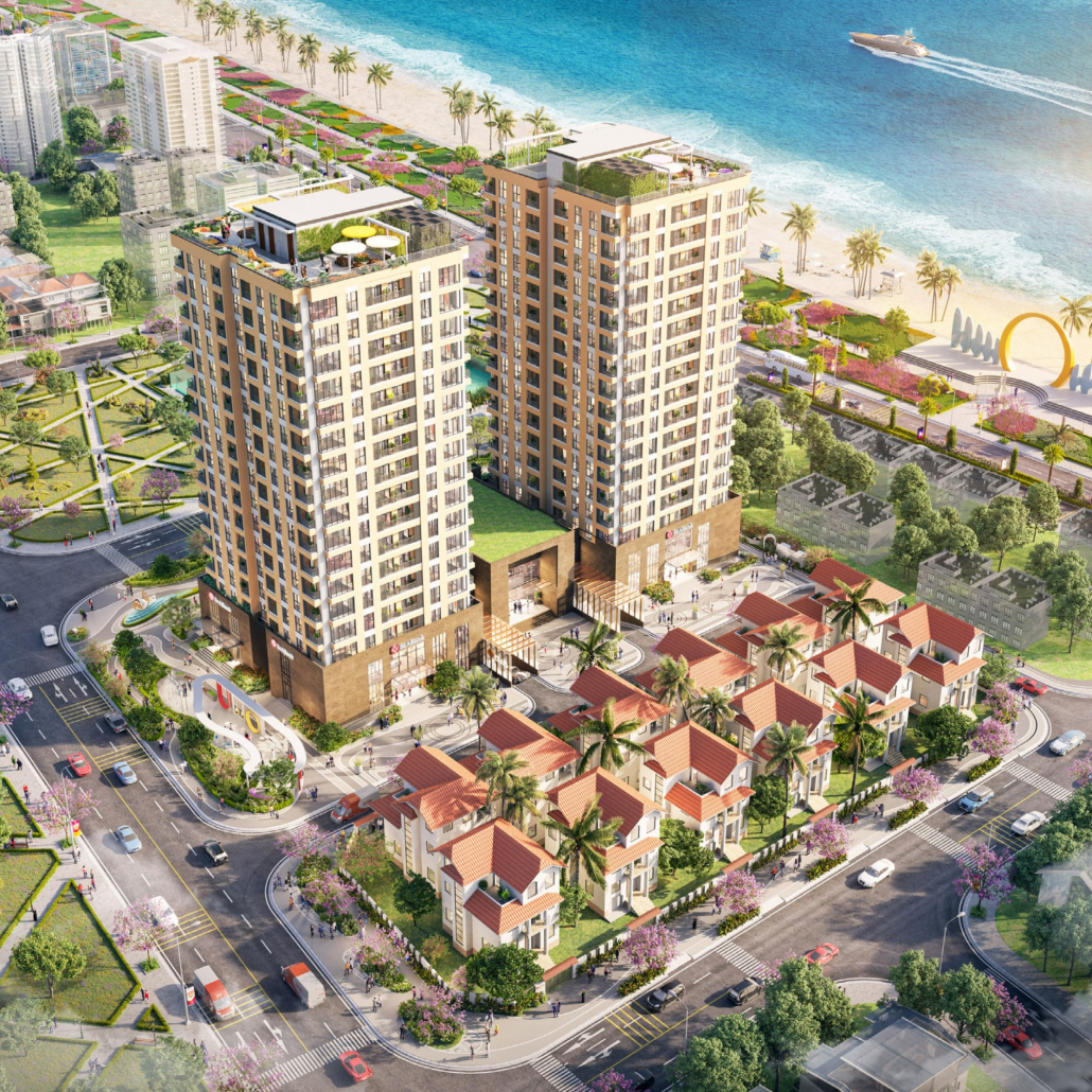 Phối cảnh Pearl Residence Cửa Lò